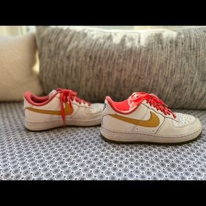 Custom Nike Air Force One, slightly used, size 7